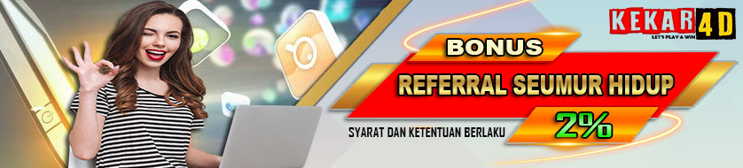 Kekar4D Refferal Bonus